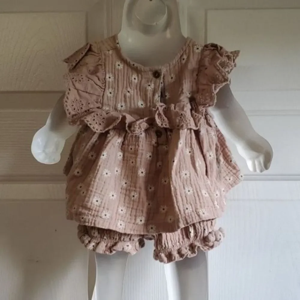 Girls Outfits 18 Months Jumper Romper Shorts Tops Summer Sets BUNDLE LOT